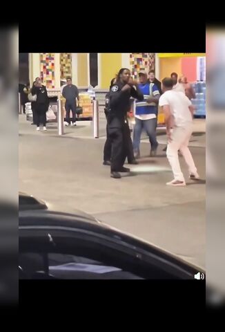 Security Guard Takes On Two Beats Their Ass
