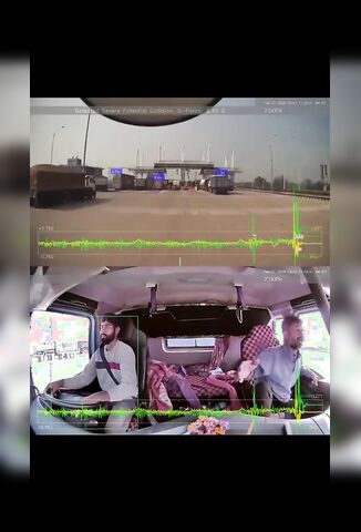 Drunk Truck Driver Pulls Up To Pay The Toll