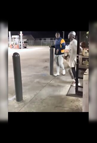 Sucker Punched So Hard He Forgot He Had A Gun