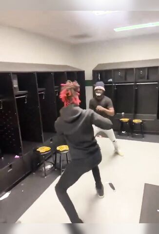 Locker Room Knockout