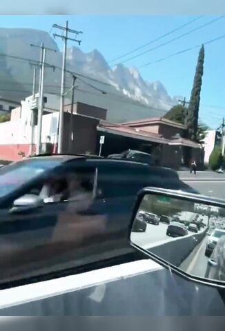 Woman With Mental Health Issues Runs Into Traffic Fleeing Police