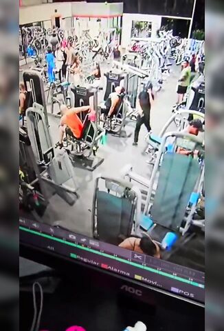 Man Executed Mid Reps In The Gym