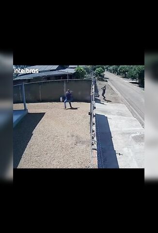 Shootout In South America Fat Man Loses