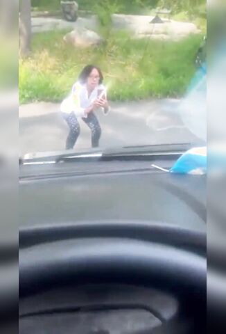 Amazon Delivery Driver Meets A Crazy Karen