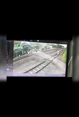 After His Mothers Death A Man Stepped In Front Of A Train In Indonesia