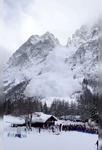 Skiers Swallowed By Avalanche At Mont Blanc