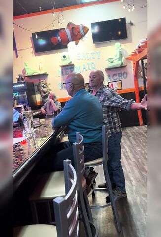 Pops Has Had Enough of Drunk Barfly