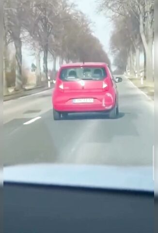 Drunk Driver Crosses Lanes Wipes Out Scooter Rider