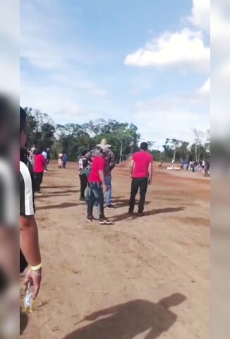 The Best Spectator Spot During The Motocross Rally