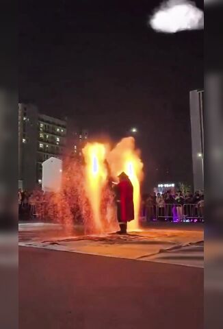 The Show Was On Fire