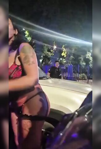 Drunk Trans Runs Over Female Police officer