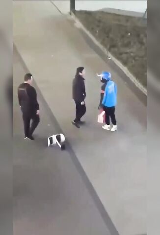 Delivery Driver Had Enough