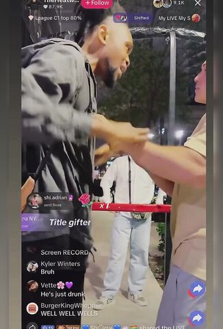 Live Streamer Attacks Annoying Bystander