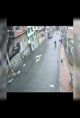 Rogue Tyre Takes The Life Of Unsuspecting Pedestrian