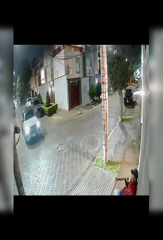 Women Driver Meets A Man Chilling Outside His Home