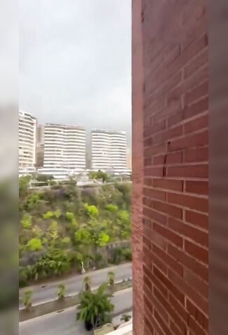 Walking Down My Apartment Steps After Venezuelan Earthquake